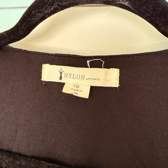 Nylon Apparel Women’s Medium Boutique Aztec Tassel Vest Embroidered Shirt - Picture 2 of 5